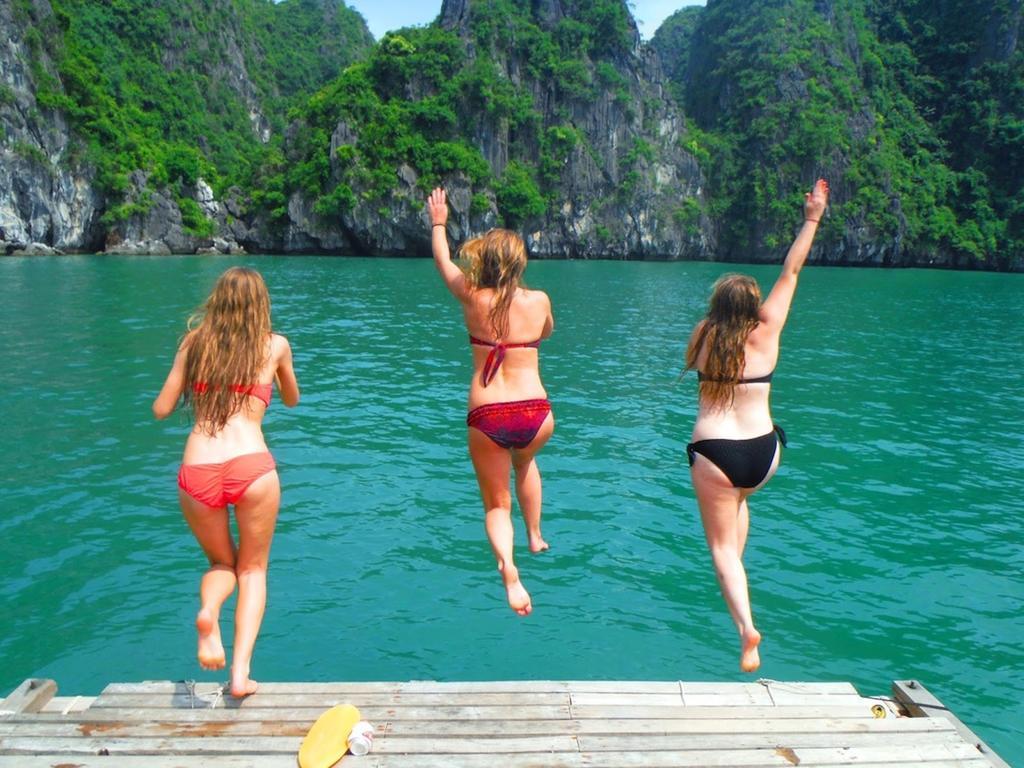 Hotel Golden Star Cruise Nan Giang Esterno foto